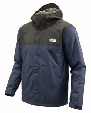 CHAQUETA-THE-NORTH-FACE-VESPER-PEAK-IMPERMEABLE-HOMBRE-TALLA-L--XL--XXL-- CHAQUETA THE NORTH FACE VESPER PEAK IMPERMEABLE AZUL CON NEGRO HOMBRE S-M-XL-XXL