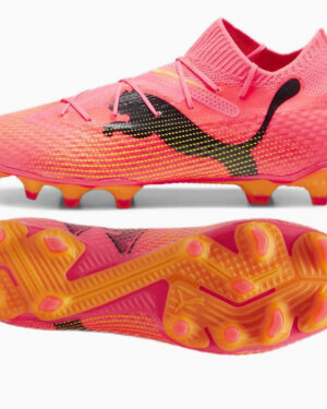 0027-ZAPATOS-FUTBOL-PUMA-PROFESIONAL-TALLA-43 = 28 CM ZAPATOS FUTBOL PUMA PROFESIONAL ROSADO