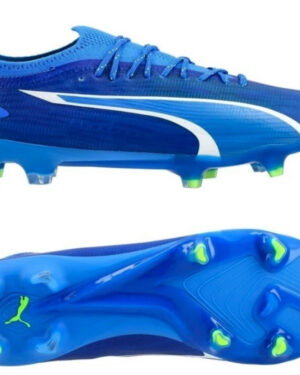 0033-ZAPATOS-FUTBOL-PUMA-PROFESIONAL-TALLA-40.5 = 25.5 ZAPATOS FUTBOL PUMA PROFESIONAL AZUL