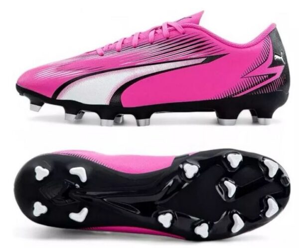 ZAPATOS FUTBOL PUMA ROSADO