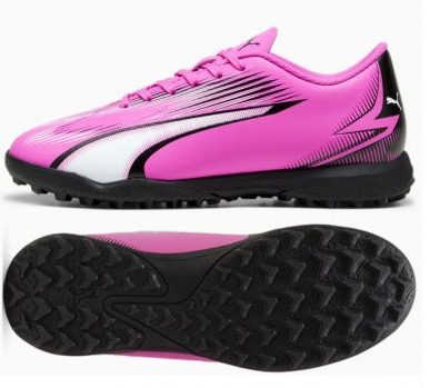 ZAPATILLAS FUTBOLITO PUMA NIÑXS ROSADO