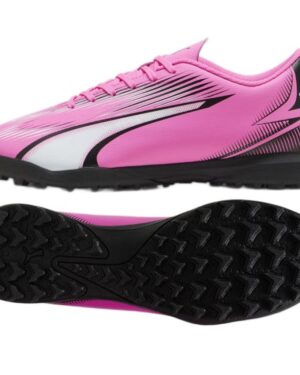 0091-ZAPATILLAS-FUTBOLITO-PUMA-TALLA-41 = 26 CM-41.5 = 26.5 CM ZAPATILLAS FUTBOLITO PUMA ROSADO