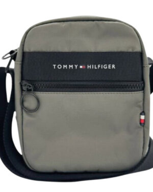 0136-BANDOLERA GRIS HOMBRE TOMMY HILFIGER BANDOLERA GRIS TOMMY HILFIGER