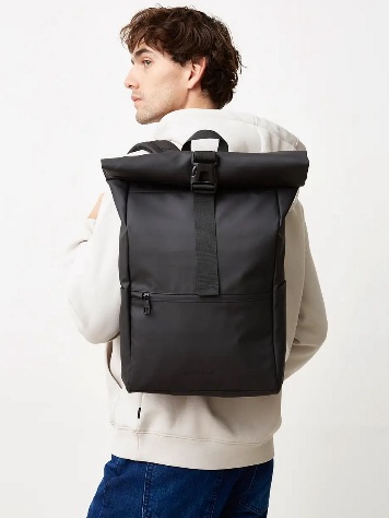 MOCHILA NEGRA BASEMENT 25 LITROS UNISEX