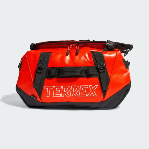BOLSO ROJO ADIDAS TERREX 50 LITROS (medidas y capacidad de una maleta de mano)