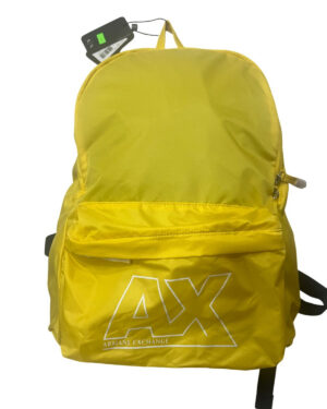 0166-1-MOCHILA AMARILLA ARMANI EXCHANGE MOCHILA AMARILLA ARMANI EXCHANGE