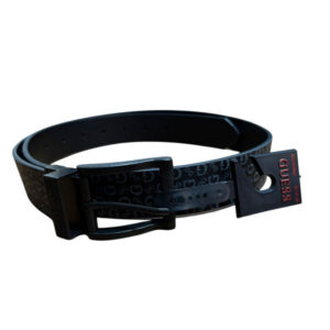 CINTURON GUESS HOMBRE REVERSIBLE NEGRO DISEÑO TALLA M - XL