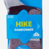 1 PAR CALCETINES GRIS COLUMBIA TÉCNICOS TREKKING LANA MERINO UNISEX TALLA 39 - 42