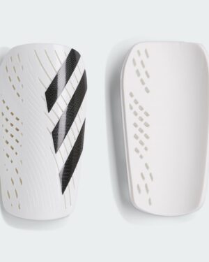 0195-CANILLERAS BLANCAS ADIDAS TALLA S - M CANILLERAS BLANCAS ADIDAS TALLA S - M