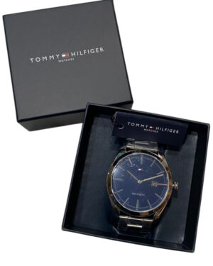 0214-RELOJ NEGRO TOMMY HILFIGER HOMBRE RELOJ NEGRO TOMMY HILFIGER HOMBRE