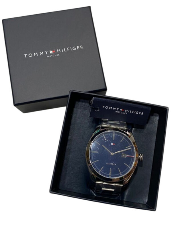 RELOJ NEGRO TOMMY HILFIGER HOMBRE