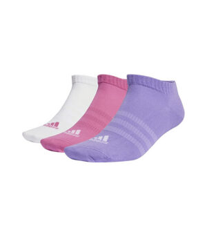 3 PARES MULTICOLOR CALCETINES ADIDAS UNISEX TALLA 42 - 45