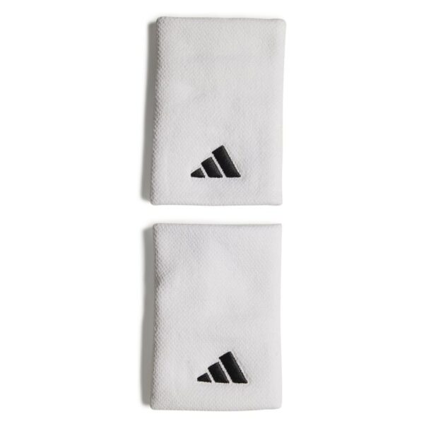 PACK 2 MUÑEQUERAS BLANCAS ADIDAS ADULTO
