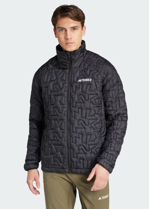 0234-PARKA NEGRA ADIDAS TERREX HOMBRE TALLA S-M-L PARKA NEGRA ADIDAS TERREX HOMBRE TALLA S-M-L