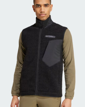 0235-POLAR NEGRO ADIDAS PELUDITO TERREX SIN MANGAS HOMBRE TALLA S-M-L-XL POLAR NEGRO ADIDAS PELUDITO TERREX SIN MANGAS HOMBRE TALLA S-L