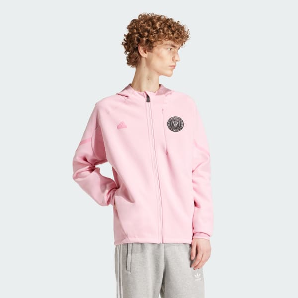 0346-1-CHAQUETA ADIDAS INTER MIAMI HOMBRE TALLA L CHAQUETA ADIDAS INTER MIAMI HOMBRE TALLA L