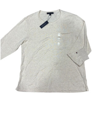 POLERA HILO TOMMY HOMBRE MANGA LARGA TALLA L