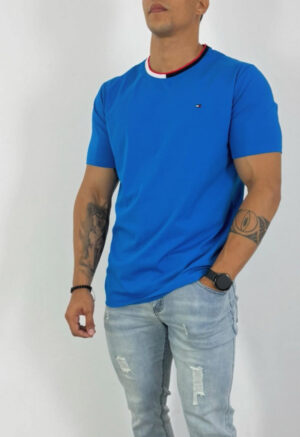 0459-POLERA TOMMY HILFIGER HOMBRE TALLA S-L POLERA TOMMY HILFIGER HOMBRE TALLA S-L