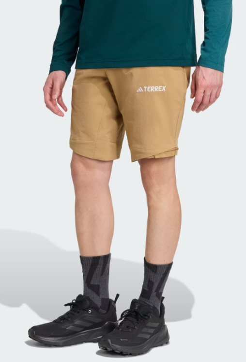 0537-PANTALON ADIDAS TERREX DESMONTABLE HOMBRE TALLA S PANTALON ADIDAS TERREX CAFE DESMONTABLE HOMBRE TALLA S