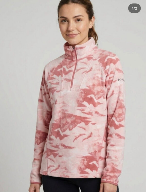 0611-POLAR MEDIA CIERRE COLUMBIA MUJER TALLA L POLAR MEDIA CIERRE COLUMBIA MUJER TALLA L