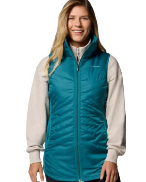 0616-1-CHAQUETA SIN MANGAS COLUMBIA MUJER TALLA XS-S-M CHAQUETA SIN MANGAS COLUMBIA MUJER