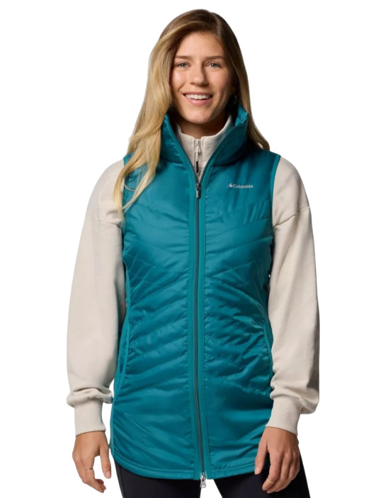 0616-1-CHAQUETA SIN MANGAS COLUMBIA MUJER TALLA XS-S-M CHAQUETA SIN MANGAS COLUMBIA MUJER