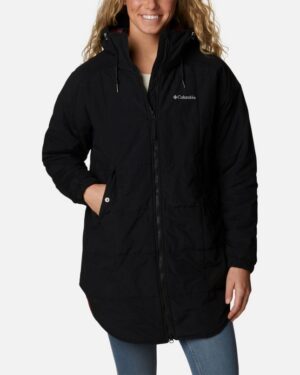 0617-1-POLAR COLUMBIA HOMBRE TALLA S CHAQUETA NEGRA CHATFIELD HILL COLUMBIA MUJER TALLA S