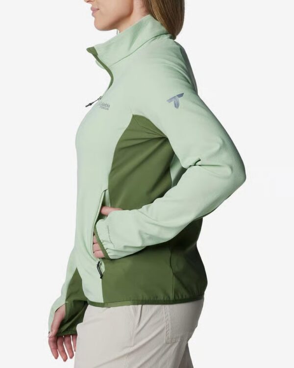 0645-2-SOFTSHELL COLUMBIA TITANIUM MUJER TALLA M SOFTSHELL COLUMBIA TITANIUM VERDE MUJER TALLA M