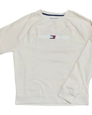 0657-POLERON TOMMY HILFIGER MUJER TALLA L POLERON BEIGE TOMMY HILFIGER MUJER TALLA L
