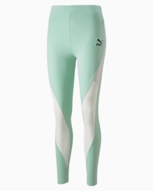 0741-CALZAS MUJER PUMA TALLA S CALZAS VERDE AGUA MUJER PUMA TALLA S