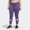 0755-1-CALZAS ADIDAS MUJER TALLA XL-2XL CALZAS MORADAS ADIDAS MUJER TALLA XL-XXL