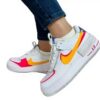 0935-2-ZAPATILLAS NIKE AIR FORCE I SHADOW MUJER TALLA 36.5 = 23.5 CM, 37 = 24 CM, 37.5 = 24.5 CM, 38 = 25 CM, 40 = 25.5 CM, 41 = 26.5 CM ZAPATILLAS NIKE AIR FORCE I SHADOW MUJER TALLA 36.5-37-37.5-38-40-41