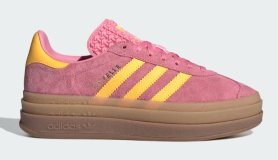 0949-1-ZAPATILLAS ADIDAS GAZELLE PLATAFORMA MUJER TALLA 39 = 25 CM ZAPATILLAS ADIDAS GAZELLE PLATAFORMA MUJER TALLA 39