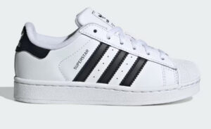 1004-ZAPATILLAS ADIDAS SUPERSTAR NIÑXS TALLA 32.5 = 19.5 CM ZAPATILLAS ADIDAS SUPERSTAR NIÑXS TALLA 32.5