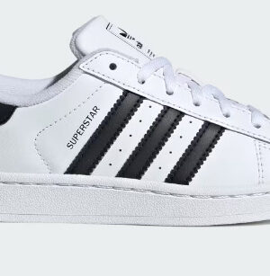 1004-ZAPATILLAS ADIDAS SUPERSTAR NIÑXS TALLA 32.5 = 19.5 CM ZAPATILLAS ADIDAS SUPERSTAR NIÑXS TALLA 32.5