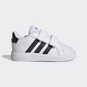 1018-ZAPATILLAS ADIDAS GRAND COURT NIÑO TALLA 19 = 10.5 CM, 25 = 14.5 CM, 25.5 = 15 CM ZAPATILLAS ADIDAS GRAND COURT NIÑO TALLA 19-25-25.5