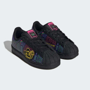 1026-ZAPATILLAS ADIDAS SUPERSTAR DISNEY NIÑXS TALLAS 31.5 = 18.5 CM, 34 = 20.5 CM ZAPATILLAS ADIDAS SUPERSTAR DISNEY NIÑXS TALLAS 31.5-34