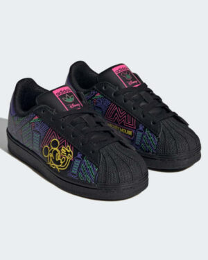 1026-ZAPATILLAS ADIDAS SUPERSTAR DISNEY NIÑXS TALLAS 31.5 = 18.5 CM, 34 = 20.5 CM ZAPATILLAS ADIDAS SUPERSTAR DISNEY NIÑXS TALLAS 31.5-34
