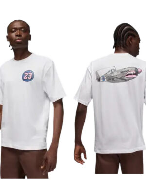 d2051-POLERA JORDAN HOMBRE BLANCO TALLA M POLERA JORDAN HOMBRE BLANCO TALLA M