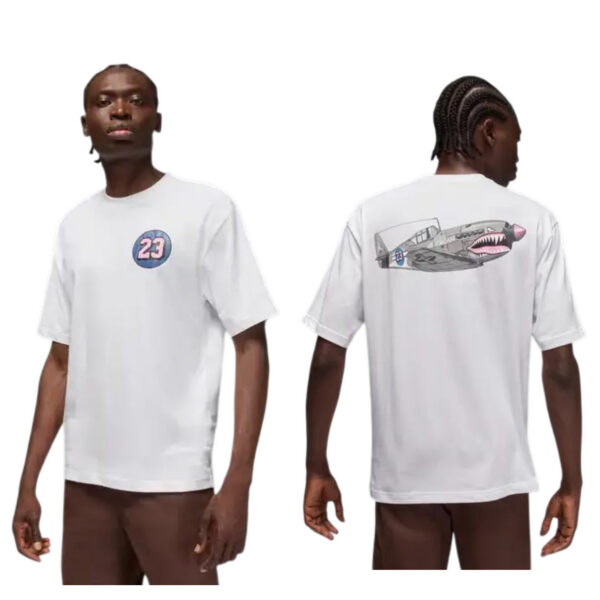 POLERA JORDAN HOMBRE BLANCO TALLA M