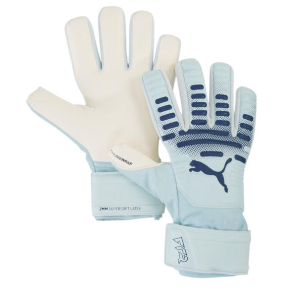 GUANTES ARQUERO PUMA CELESTE TALLA 8-9-10