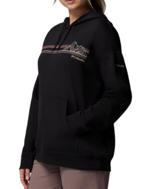 d2059-POLERON COLUMBIA MUJER NEGRO TALLA S-M-L POLERON COLUMBIA CANGURO MUJER NEGRO TALLA S-L