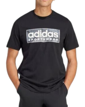 POLERA ADIDAS HOMBRE NEGRO TALLA L