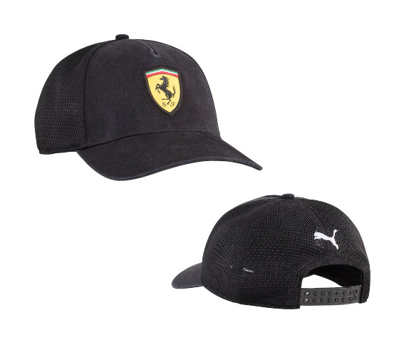 d2080-JOCKEY ADULTO PUMA FERRARI UNISEX NEGRO AJUSTABLE JOCKEY ADULTO PUMA FERRARI UNISEX NEGRO AJUSTABLE