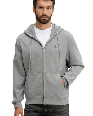 POLERON CALVIN KLEIN HOMBRE GRIS TALLA S-M-L-XL