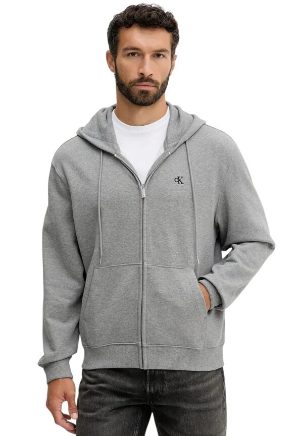 d2096-POLERON CALVIN KLEIN HOMBRE GRIS TALLA S-M-L-XL POLERON CALVIN KLEIN HOMBRE GRIS TALLA S-M-L-XL