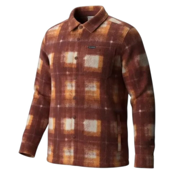 d2099-SOBRECAMISA COLUMBIA HOMBRE CAFE TALLA S-M-L SOBRECAMISA COLUMBIA HOMBRE CAFE TALLA S-M-L