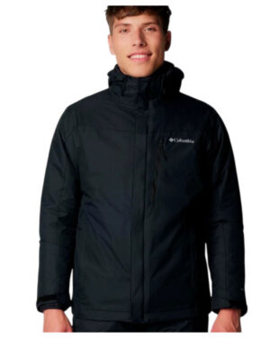 d2103-CHAQUETA COLUMBIA IMPERMEABLE DESMONTABLE INCLUYE POLAR HOMBRE NEGRO TALLA XS CHAQUETA COLUMBIA IMPERMEABLE DESMONTABLE INCLUYE POLAR HOMBRE NEGRO TALLA XXL