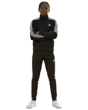 CONJUNTO ADIDAS UNISEX NIÑOS NIÑAS NEGRO TALLA 7-8 AÑOS, 9-10 AÑOS, 11-12 AÑOS, 13-14 AÑOS