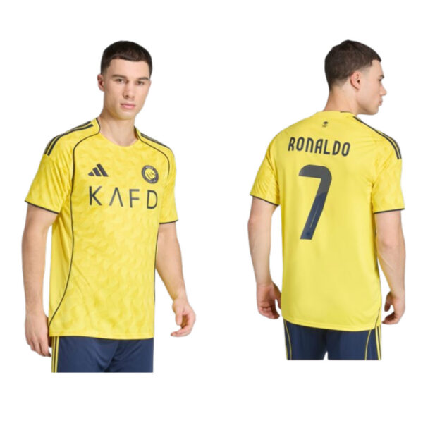 d2122-CAMISETA AL NASSR FC ADIDAS CRISTIANO RONALDO AMARILLO TALLA S-L-XL CAMISETA AL NASSR FC ADIDAS CRISTIANO RONALDO AMARILLO TALLA S-L-XL
